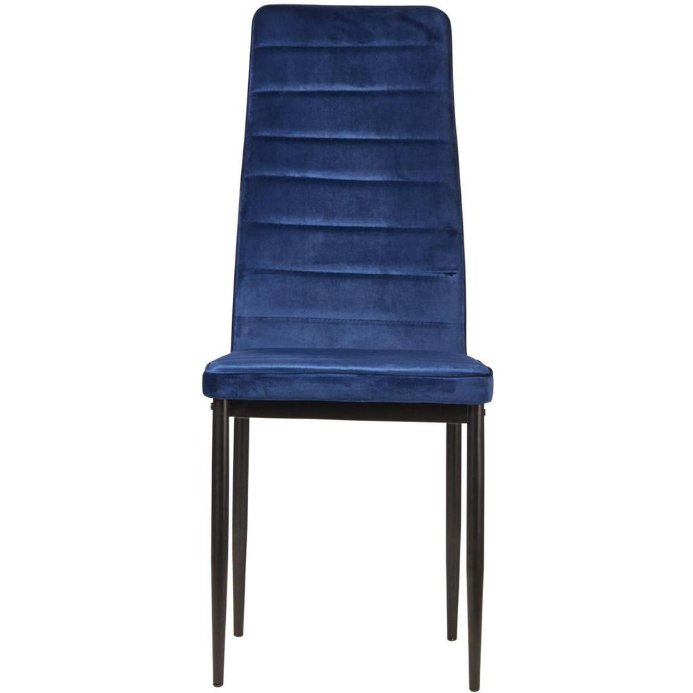 Chaise 58206BU - Bree Bleu - Lot de 4