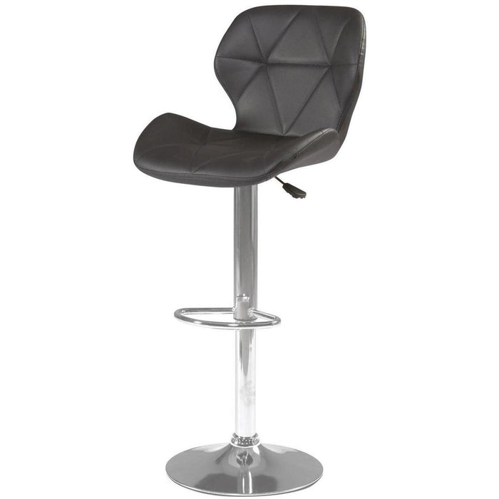 Chaise 47402NO - Zeke Noir - Lot de 2