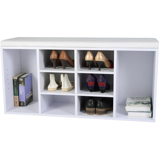 Meuble a chaussure 37261BL - Diego Blanc - Lot de 1