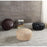 Pouf 13838NO - Fesa Noir - Lot de 1