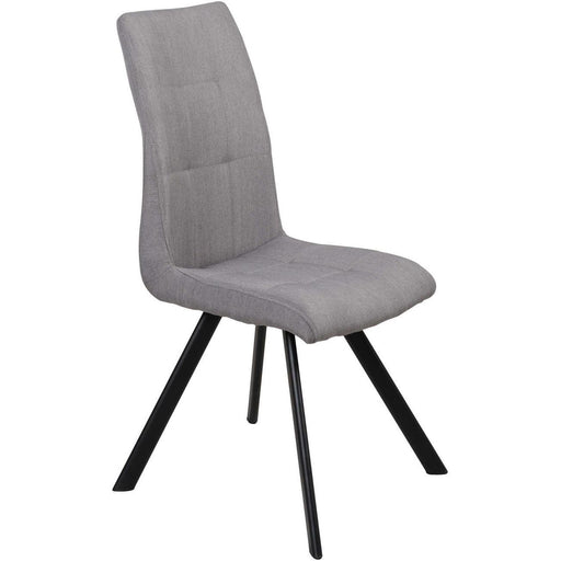 Chaise 52873GR - Lule Gris - Lot de 2