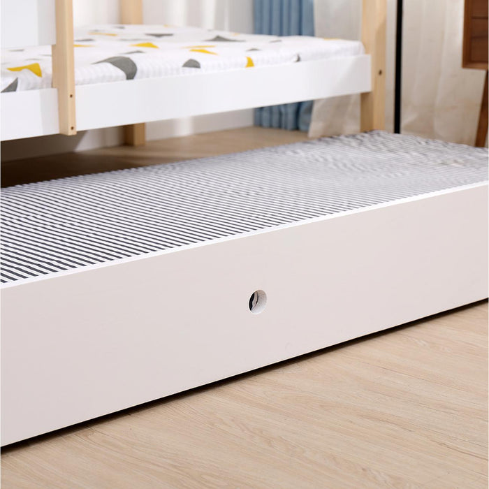 Tiroir de Lit 36154BL - Woody Blanc - Lot de 1