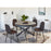 Chaise 39541CH - Simi Marron - Lot de 4