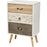 Chevet 60162BG - Vinden Beige & Blanc - Lot de 1