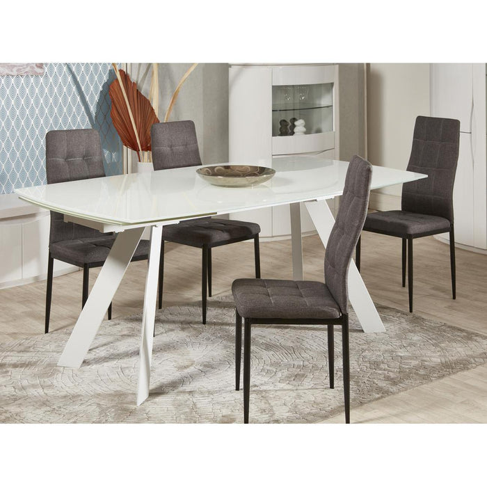 Chaise 58205GR - Kendal Gris - Lot de 4