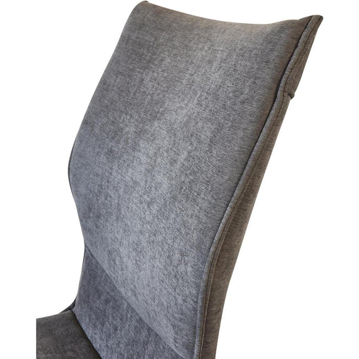 Chaise 55126GA - Rany Gris - Lot de 4
