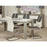 Chaise 50311GB - OCEANIA Gris - Lot de 4