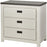 Commode 60172BN - Pipel Noir & Blanc - Lot de 1