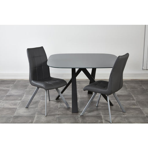 Chaise 52871GR - Wisteria Gris - Lot de 2
