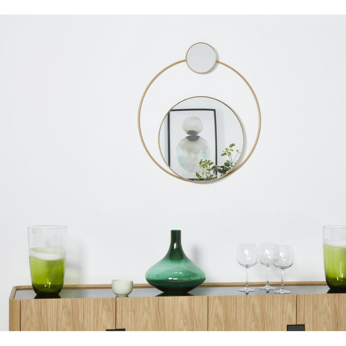 Deco miroir 47540DO - Kinsab Or - Lot de 1
