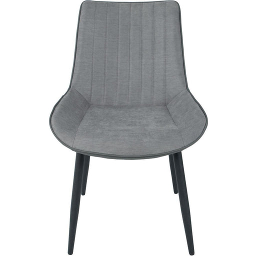 Chaise 55127GR - ST MORITZ Gris - Lot de 4