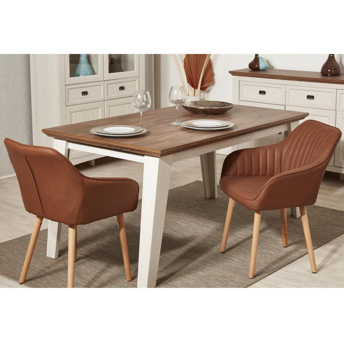 Chaise 61122MA - Lloyd Marron - Lot de 2