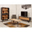 Vitrine 49123NA - ST MORITZ Noir & Marron - Lot de 1