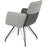 Chaise 52870GR - Gilou Bridge Gris - Lot de 2