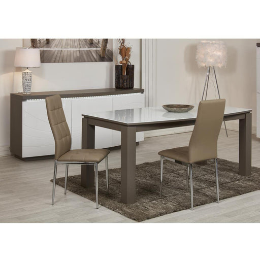 Chaise 58203TA - Ariba Beige - Lot de 4
