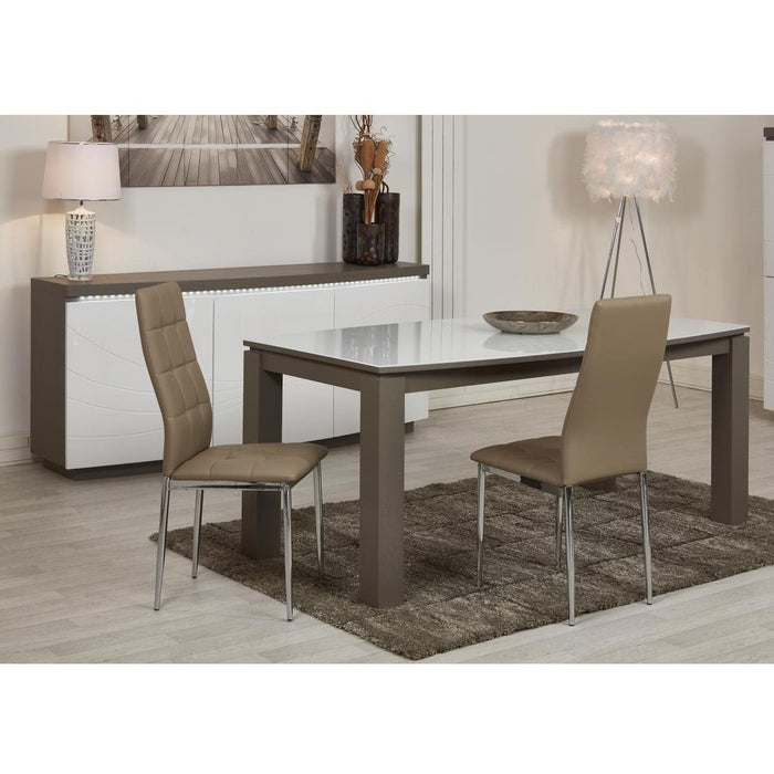 Chaise 58203TA - Ariba Beige - Lot de 4