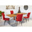 Chaise 55126CO - Rany Orange - Lot de 4