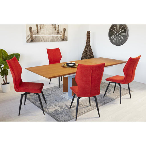 Chaise 55126CO - Rany Orange - Lot de 4