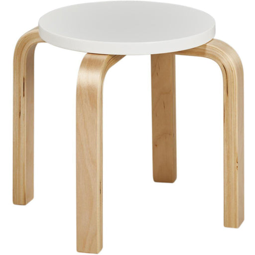 Pouf enfant 41303BL - Elona Blanc - Lot de 1