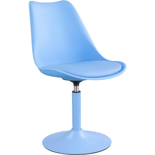 Chaise 40410BU - STEEVE Bleu - Lot de 2