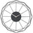 Deco horloge 67234NO - Ben Noir - Lot de 1