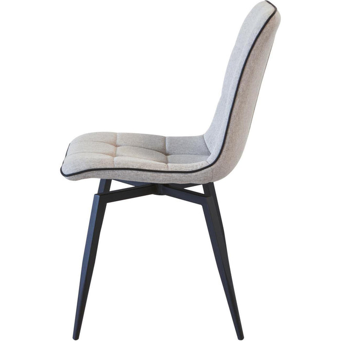 Chaise 50325GR - Geoffrey Gris - Lot de 4
