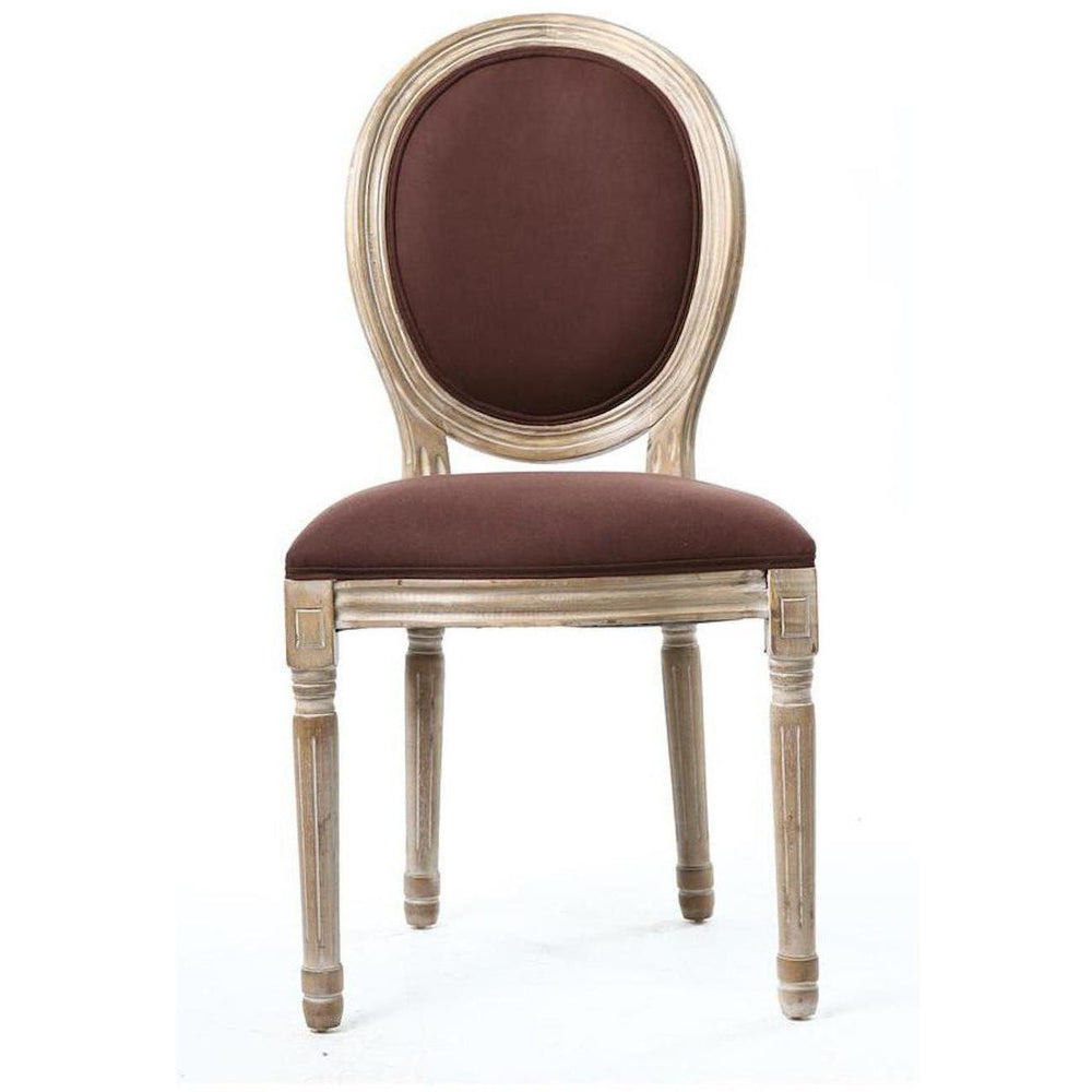 Chaise 47771CH - Jak Marron - Lot de 2