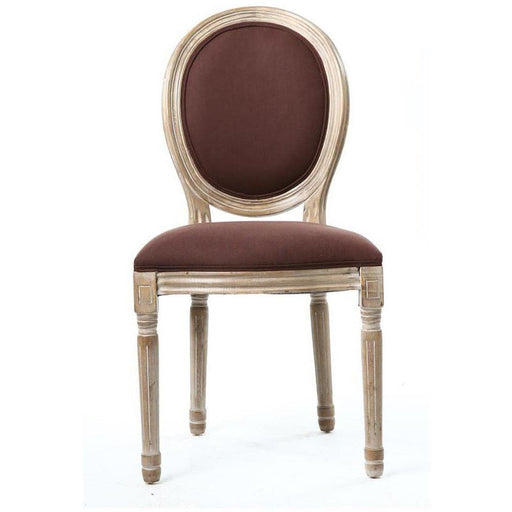 Chaise 47771CH - Jak Marron - Lot de 2