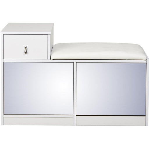 Meuble a chaussure 37262BL - Pryia Blanc - Lot de 1