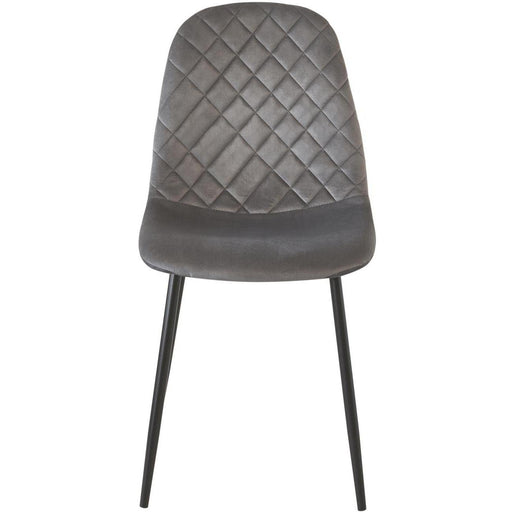 Chaise 39540GR - Hoverton Gris - Lot de 4