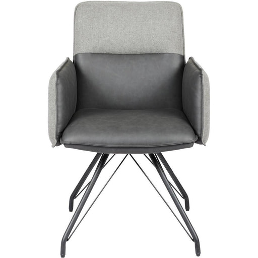 Chaise 52870GR - Gilou Bridge Gris - Lot de 2