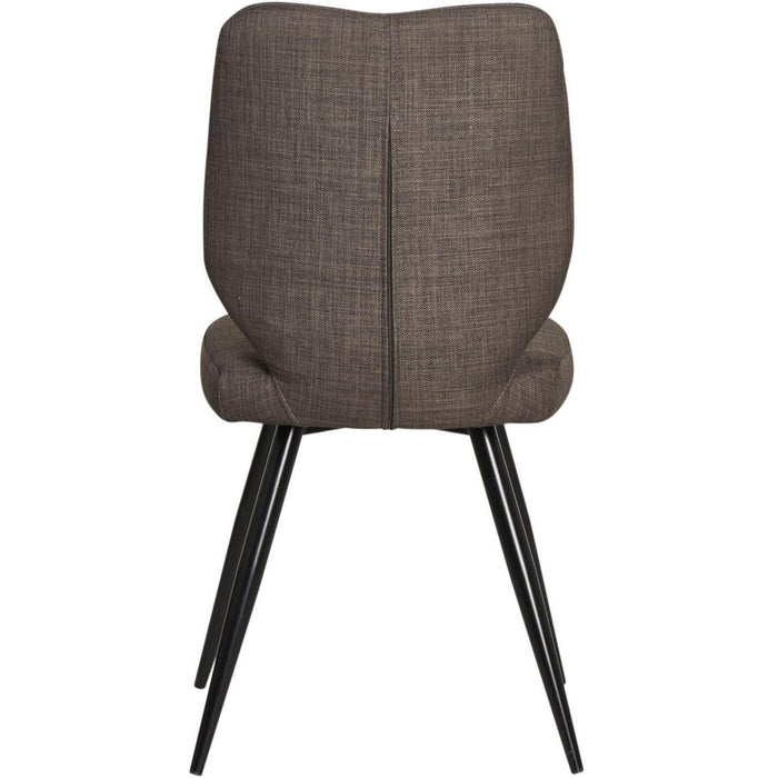Chaise 52868MA - Gigi Marron - Lot de 2
