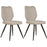 Chaise 52868LI - Gigi Beige - Lot de 2