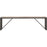 Banc 19335BS - Hudson Marron - Lot de 1