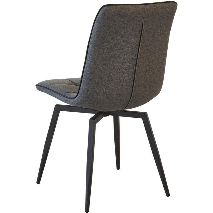 Chaise 50325GA - Geoffrey Gris Anthracite - Lot de 4
