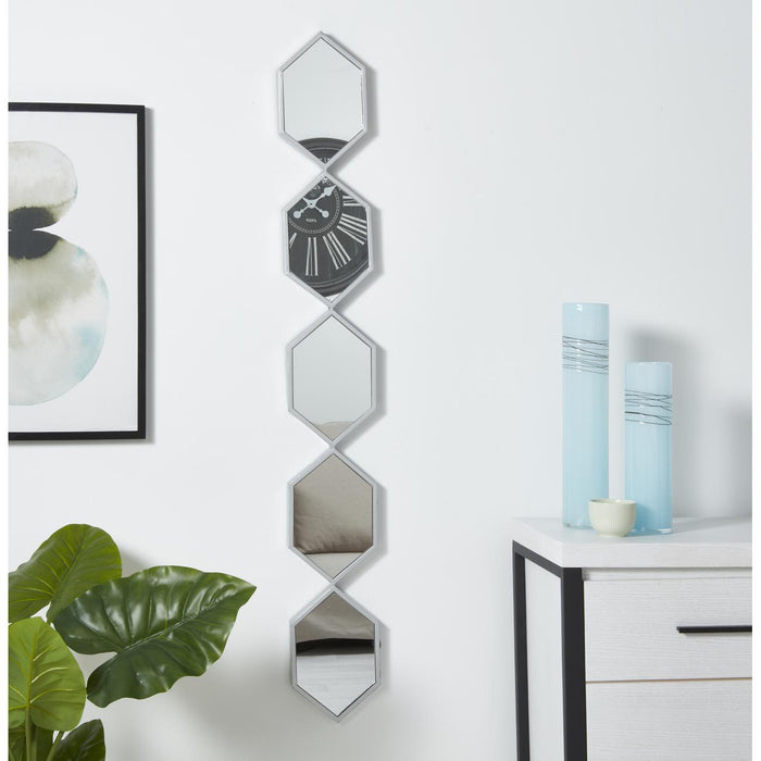 Deco miroir 47537AR - Shannon Argent - Lot de 1