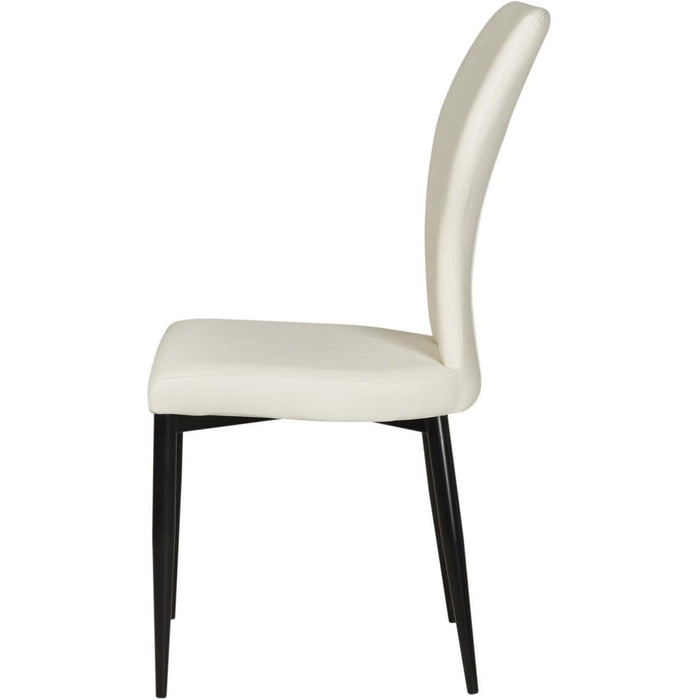 Chaise 52875BL - Harley Blanc - Lot de 2