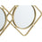 Deco miroir 47538DO - Swords Or - Lot de 1