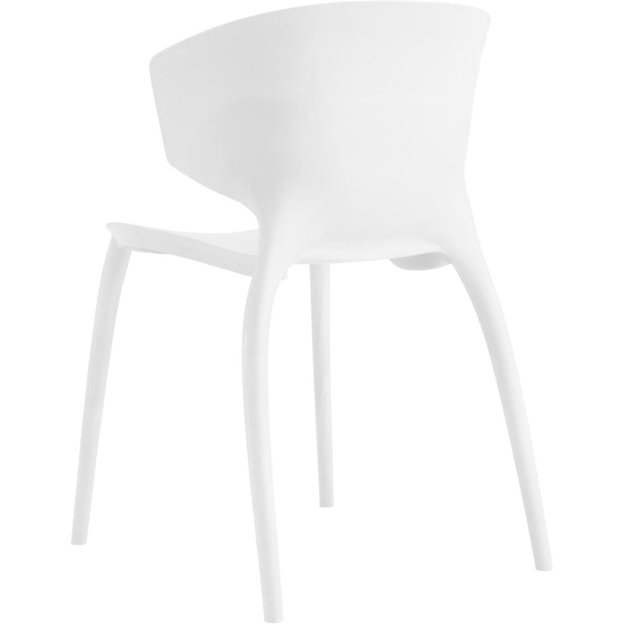 Chaise 40412BL - Ariel Blanc - Lot de 4