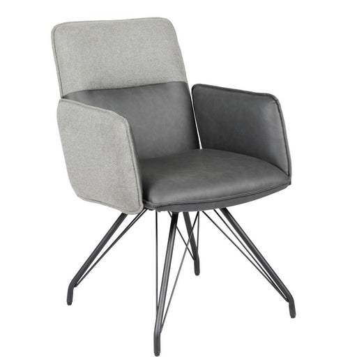 Chaise 52870GR - Gilou Bridge Gris - Lot de 2