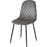 Chaise 39540GR - Hoverton Gris - Lot de 4