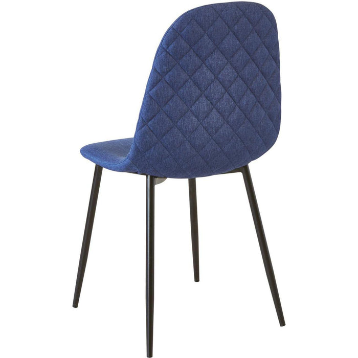 Chaise 39541BU - Simi Bleu - Lot de 4