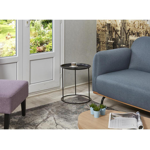 Table d'appoint 67052NO - Varsha Noir - Lot de 1