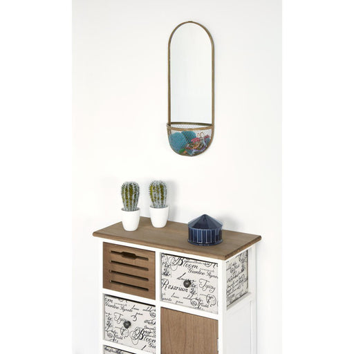 Deco miroir 67188DO - Volg Or - Lot de 1