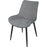 Chaise 55127GR - ST MORITZ Gris - Lot de 4