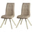 Chaise 52871TA - Wisteria Beige - Lot de 2