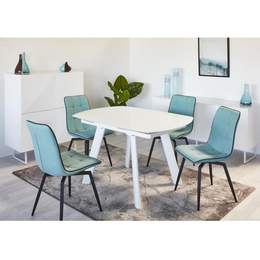 Chaise 50325BU - Geoffrey Bleu - Lot de 4
