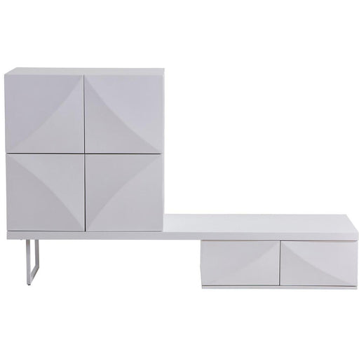 Meuble TV 55116BL - Copa Blanc - Lot de 1