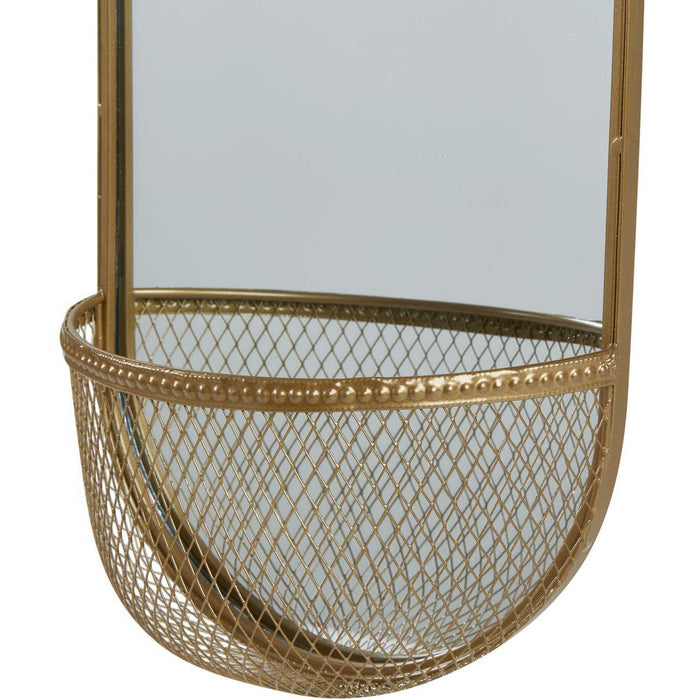 Deco miroir 67188DO - Volg Or - Lot de 1