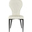 Chaise 52875BL - Harley Blanc - Lot de 2